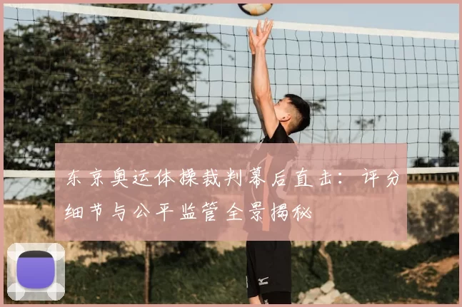 东京奥运体操裁判幕后直击：评分细节与公平监管全景揭秘